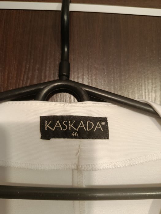Bolerko ślubne żakiet Kaskada lekki krem 46