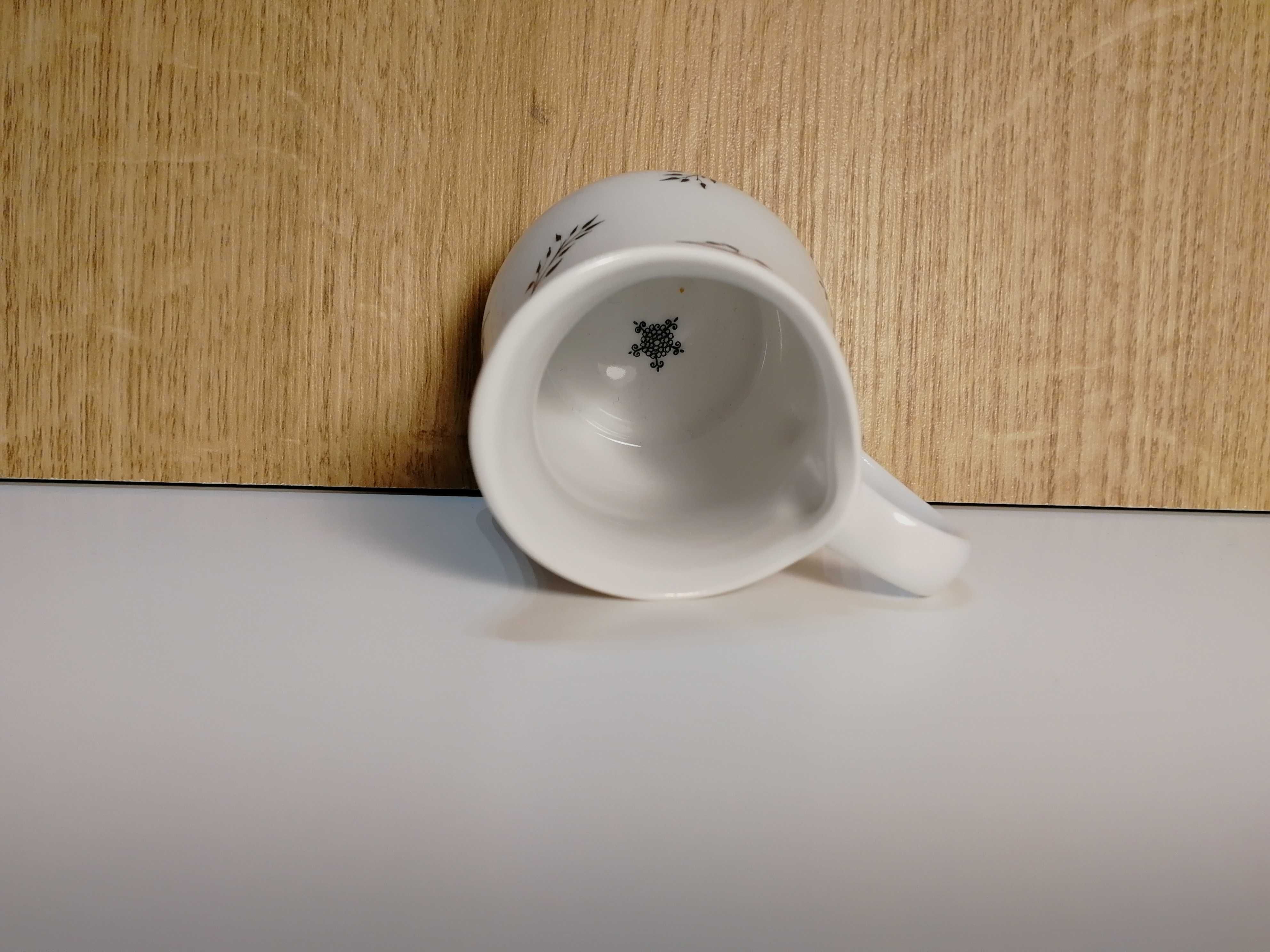 Mlecznik / dzbanuszek na mleko, porcelanowy, 6.5 cm, PRL