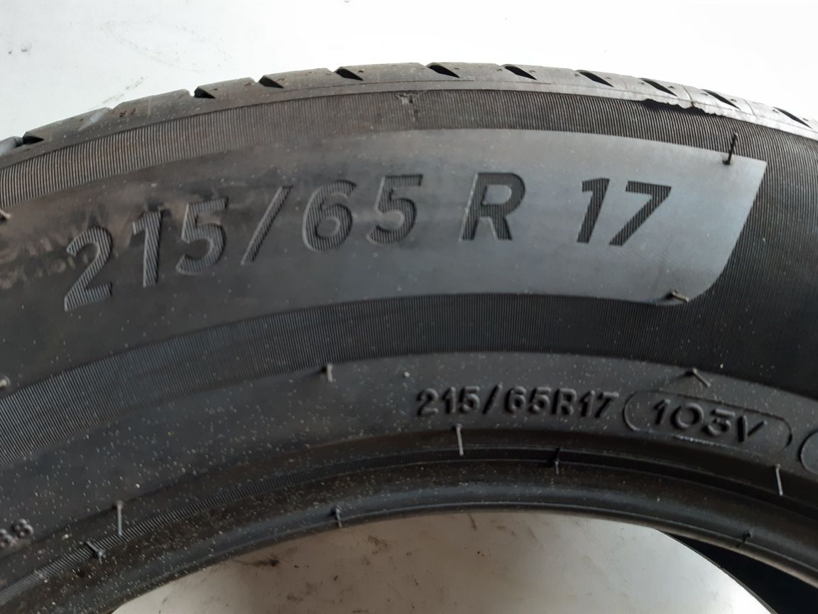 Opony letnie 215/65R17 Michelin 2020r montaż w cenie