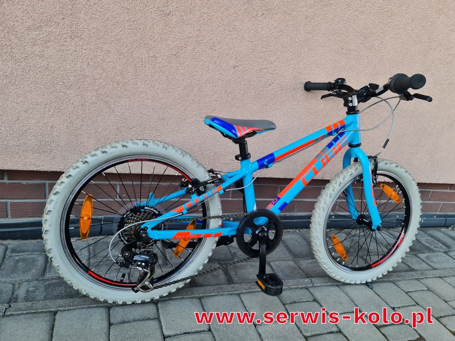 Rower dziecięcy CUBE koła 20 SHIMANO aluminium rabat okazja WYSYŁKA
