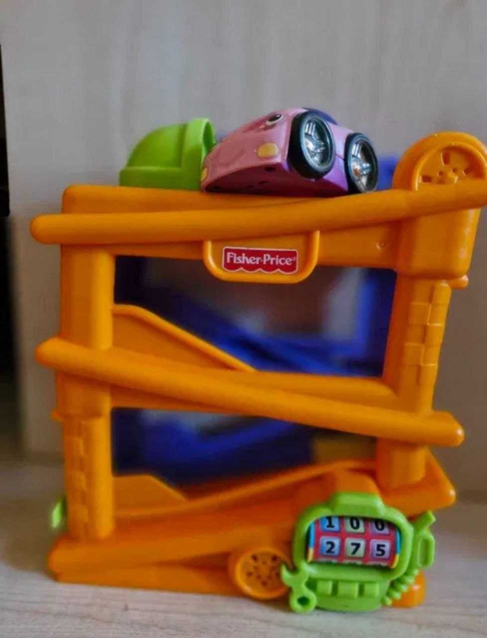 Fisher-price гоночна траса для самих маленьких звукові ефекти трек