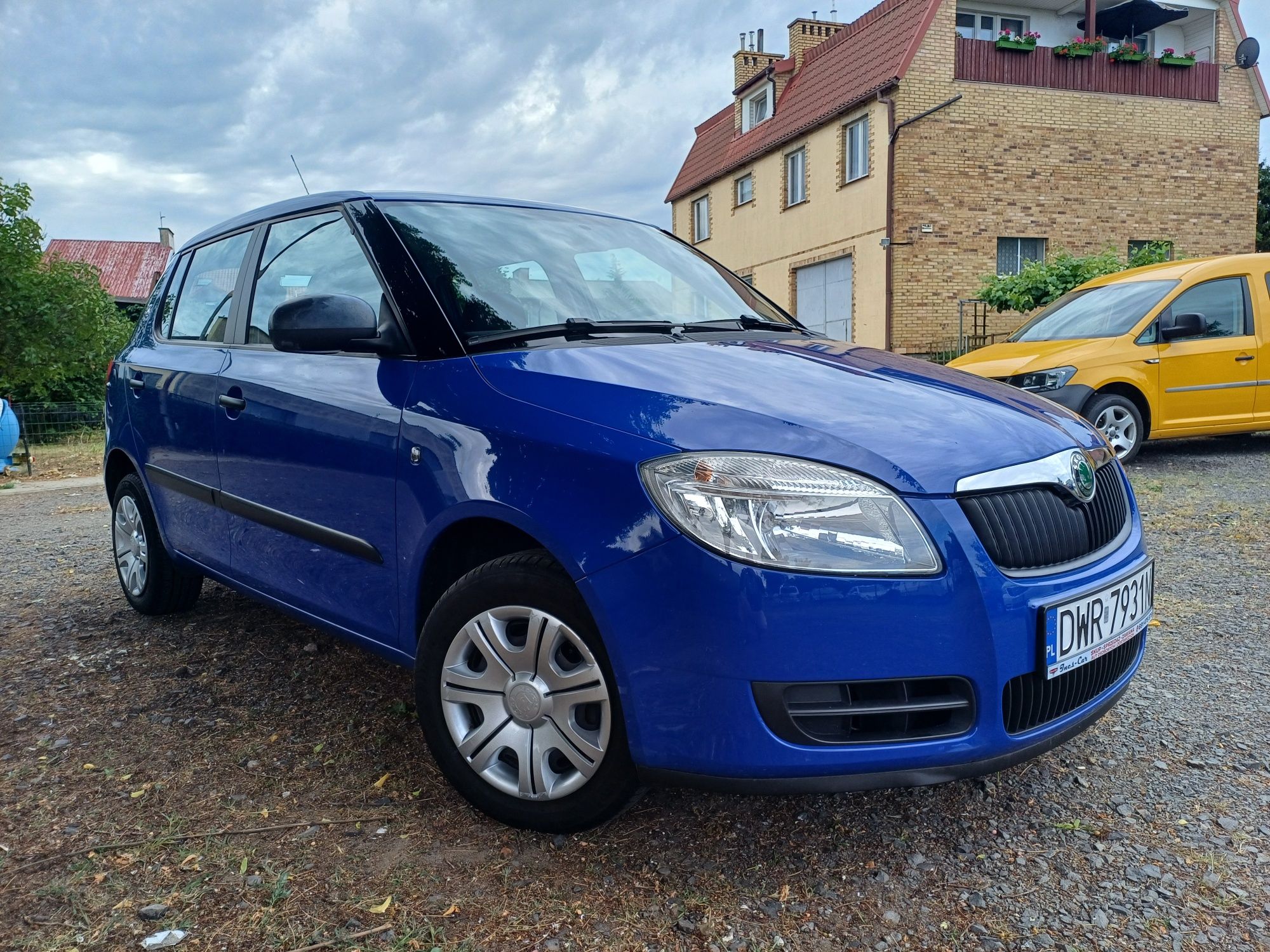 Skoda Fabia II Hatchback 1.2 MPI 60KM 2009r.*klimatyzacja*bez rdzy*