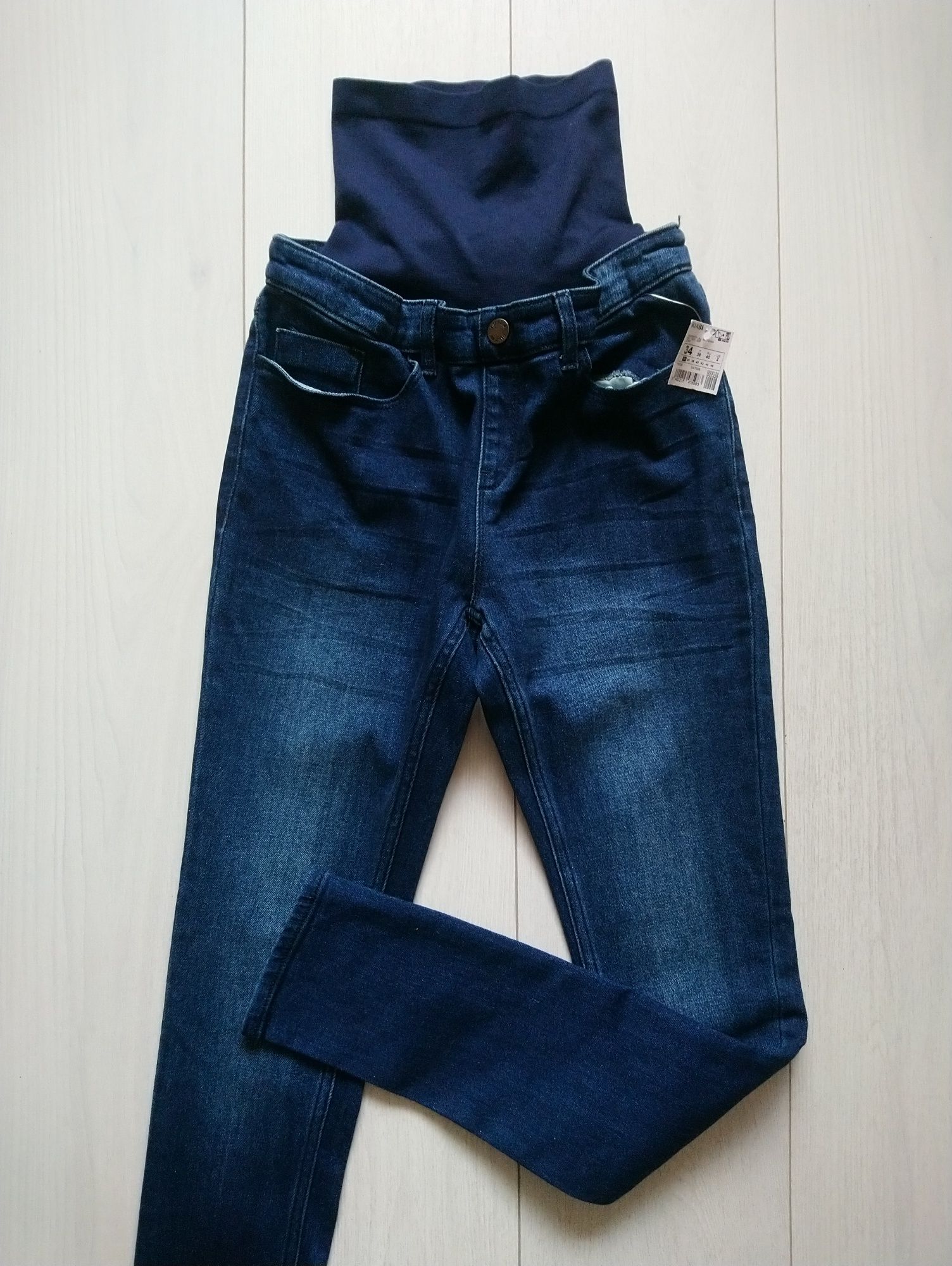 Нові джинси для вагітних Kiabi 34/30L розмір