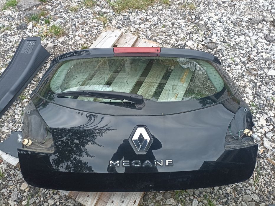 Megane 3 klapa tył TEGNE zderzak hatchback belka wanna pas tylny