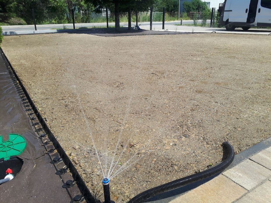 Nawadnianie ogrodów Systemy automatycznego nawadniania Trawniki