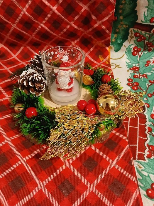 Centro de mesa de natal