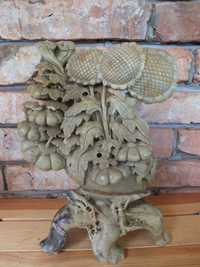 Rzeźba  kamień steatyt (kamień mydlany) Chiny w stylu dynastia Qing L