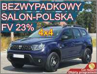 Dacia Duster 100%BEZWYPADKOWA SalonPL FV23% AWD-4x4 Parktronic/Klima/Tempomat/HAK