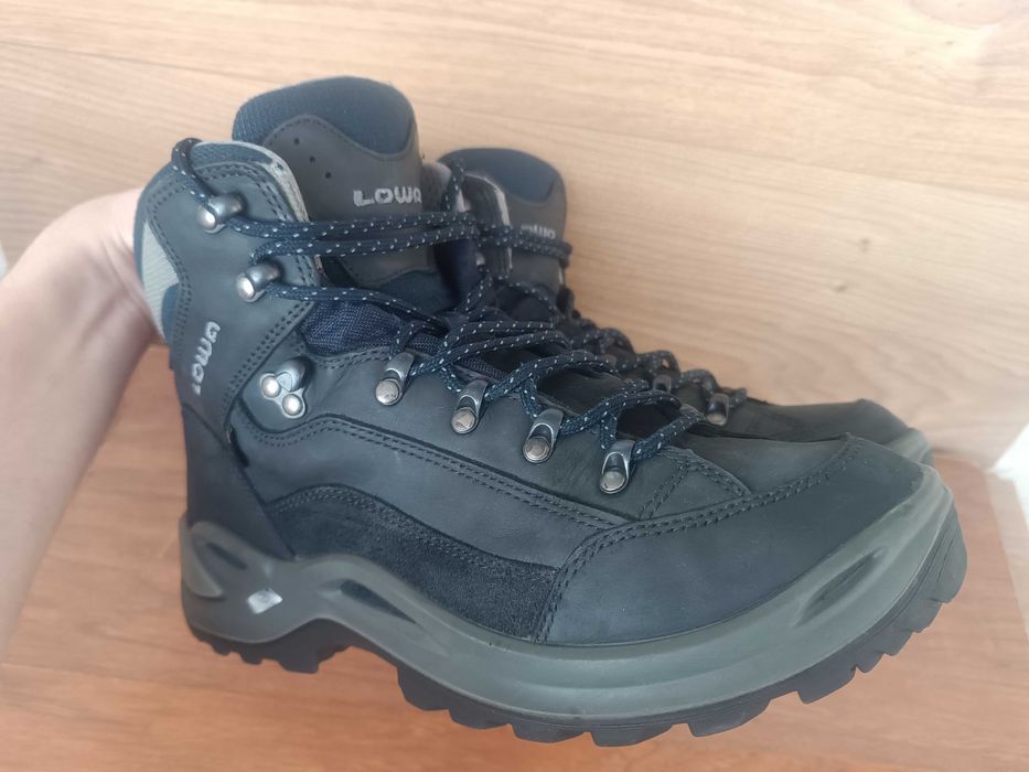Ботинки берцы плотная кожа Lowa Renagate 3 Gore tex 42 размер 26.5 27