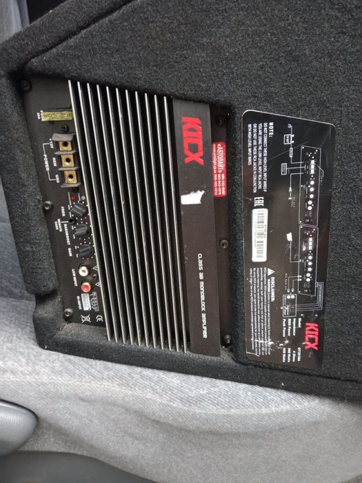 Сабвуфер Kicx в хорошем состоянии