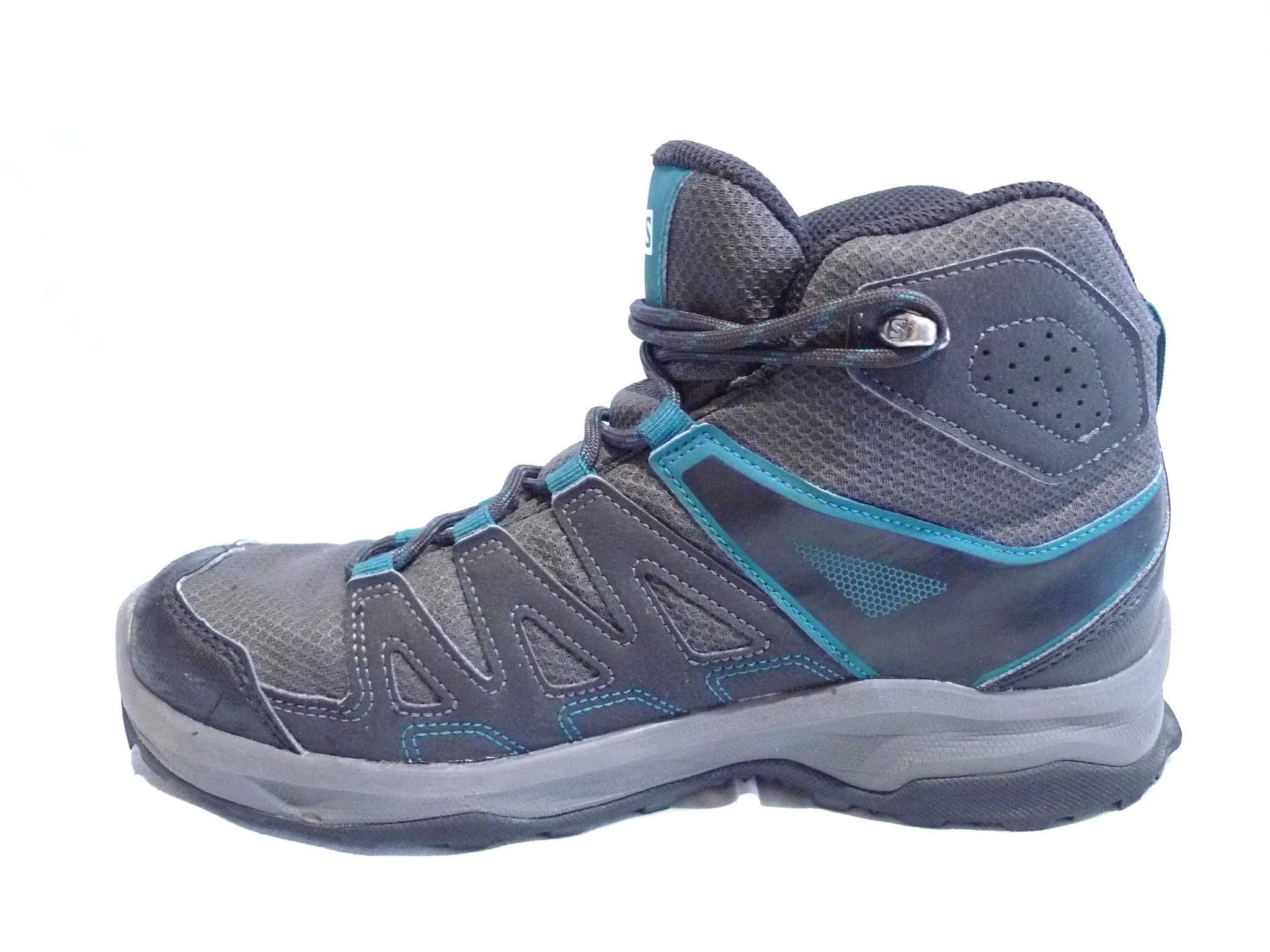 SALOMON Sidley GORE-TEX r.39 1/3,wkł.25cm Buty trekkingowe turystyczne