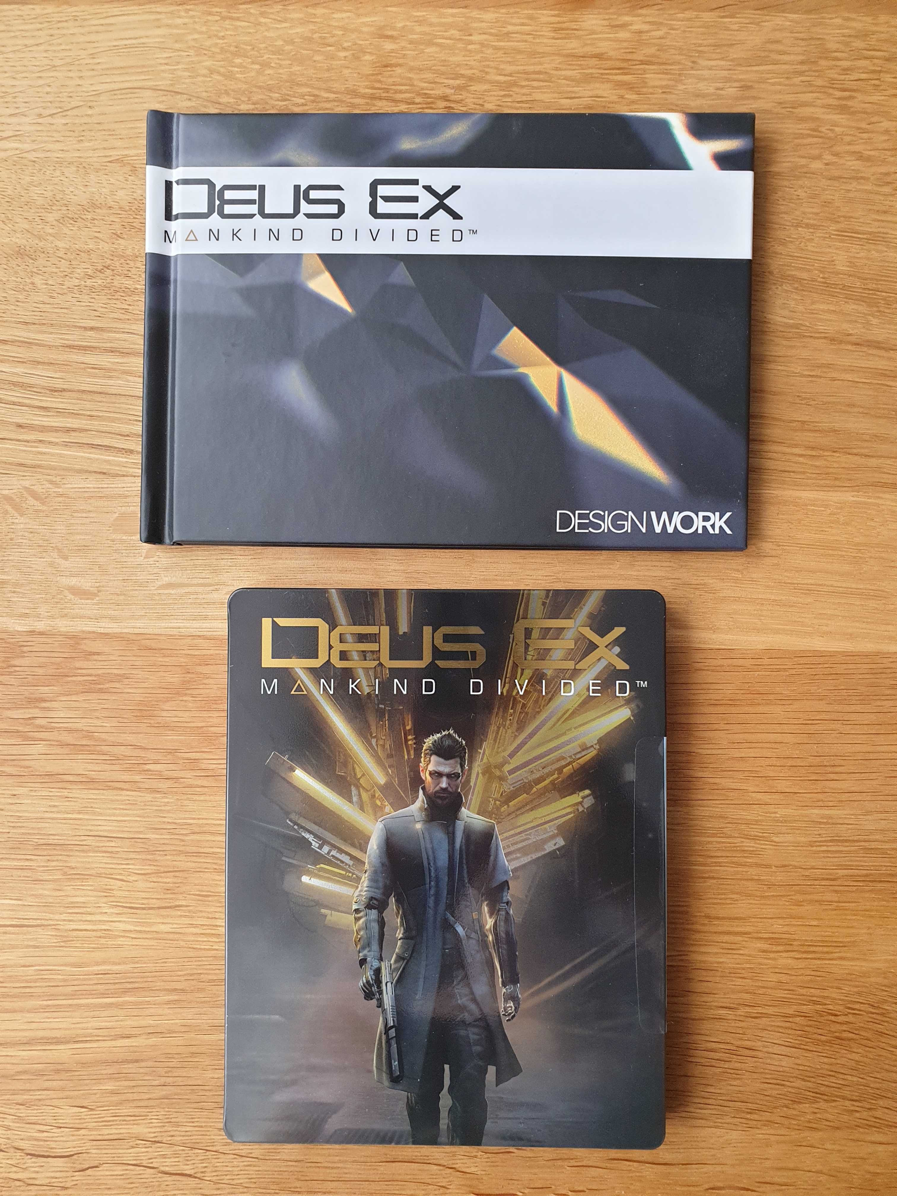 Deus Ex Mankind Divided edycja kolekcjonerska figurka artbook gra nowa