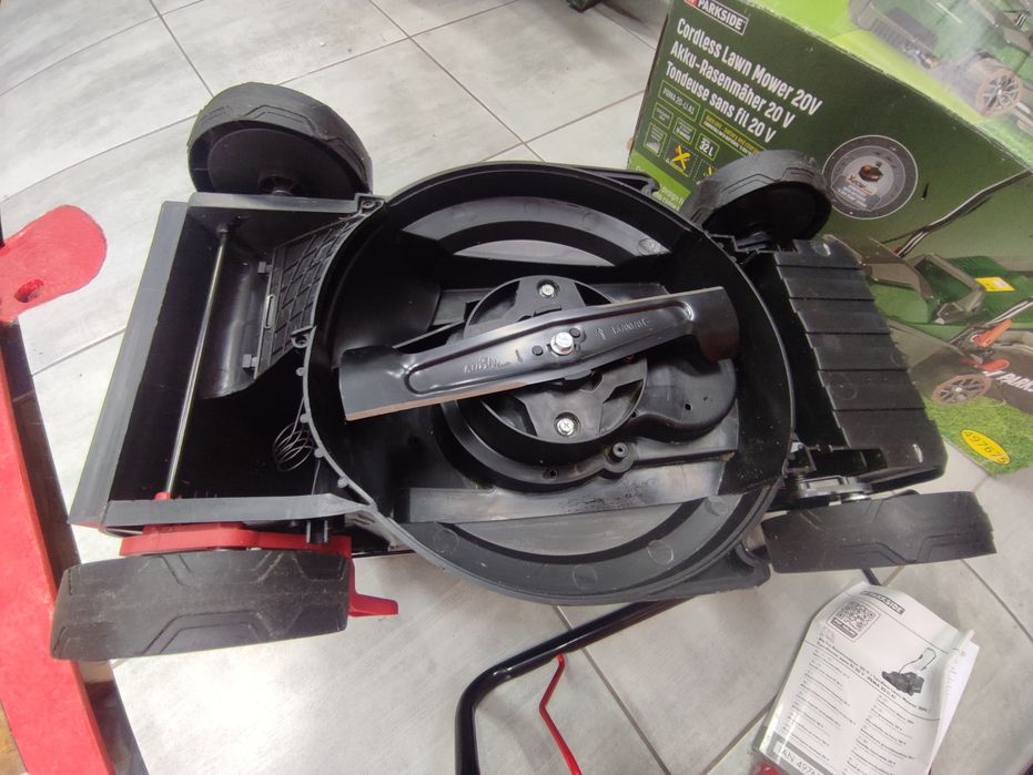 Parkside газонокосарка акумуляторна