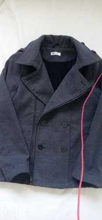 Стильне пальто на флісі на підлітка 10-12 років