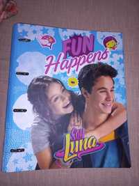 Capa 4 argolas A4 - Soy Luna