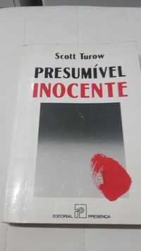 PRESUMÍVEL INOCENTE. Exito Scott Turow Livro 349 Pág. 8 Fotos