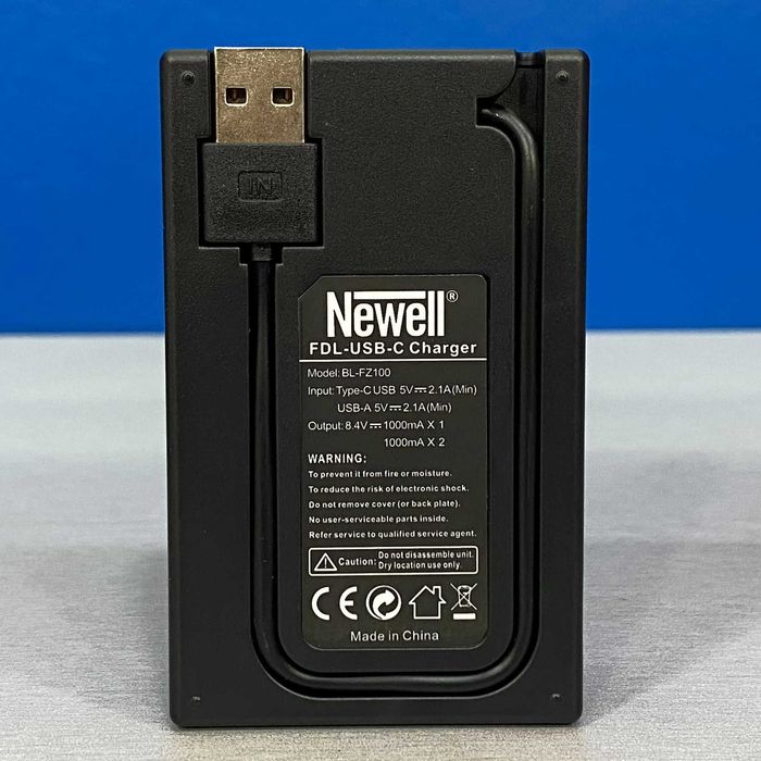 Carregador Newell Duplo FDL-USB-C (Sony NP-FZ100) - NOVO
