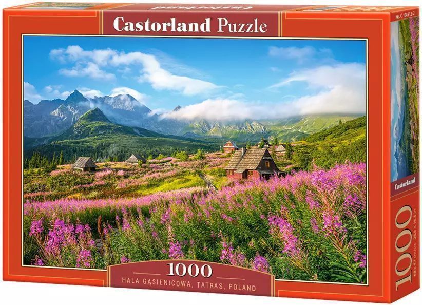 Puzzle 1000 elementów. Hala Gąsienicowa. Castorland