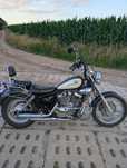Yamaha Virago 125 XV - pełen chrom z sakwami
