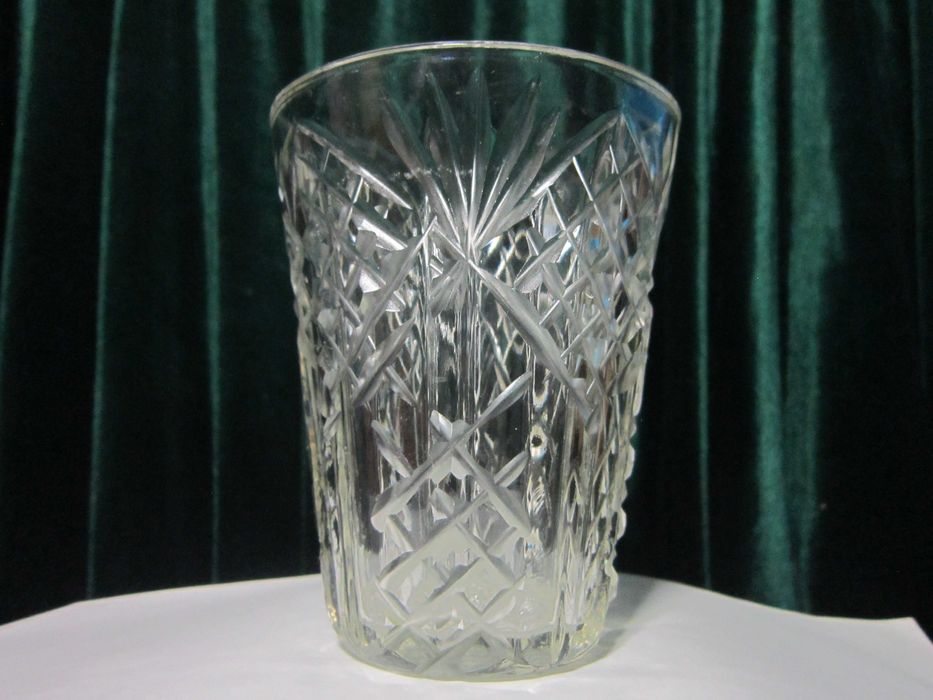 Ваза Гусь Хрустальный. Ручная работа. Редкая! 1930-1940 гг.