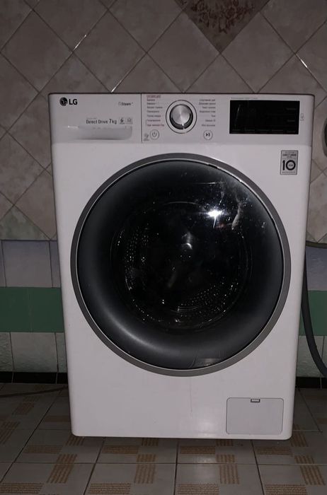 Пральна машина LG 7 кг Steam(пара)