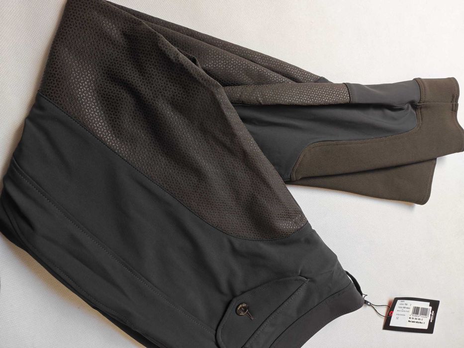 Nowe męskie bryczesy Eurostar Camillo FullGrip Mocca rozmiar 52