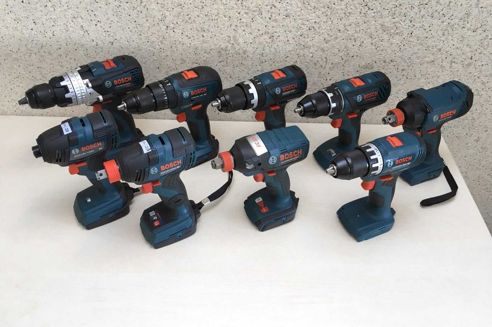 Оригинал 110Нм 150Нм BOSCH 18V Мощный бесщеточный ударный шуруповерт