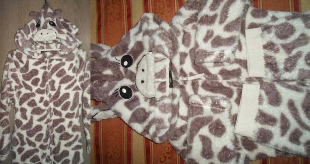 Комбинезон пижама слип кигуруми флисовый 13-14-15-16 лет рост 164-170