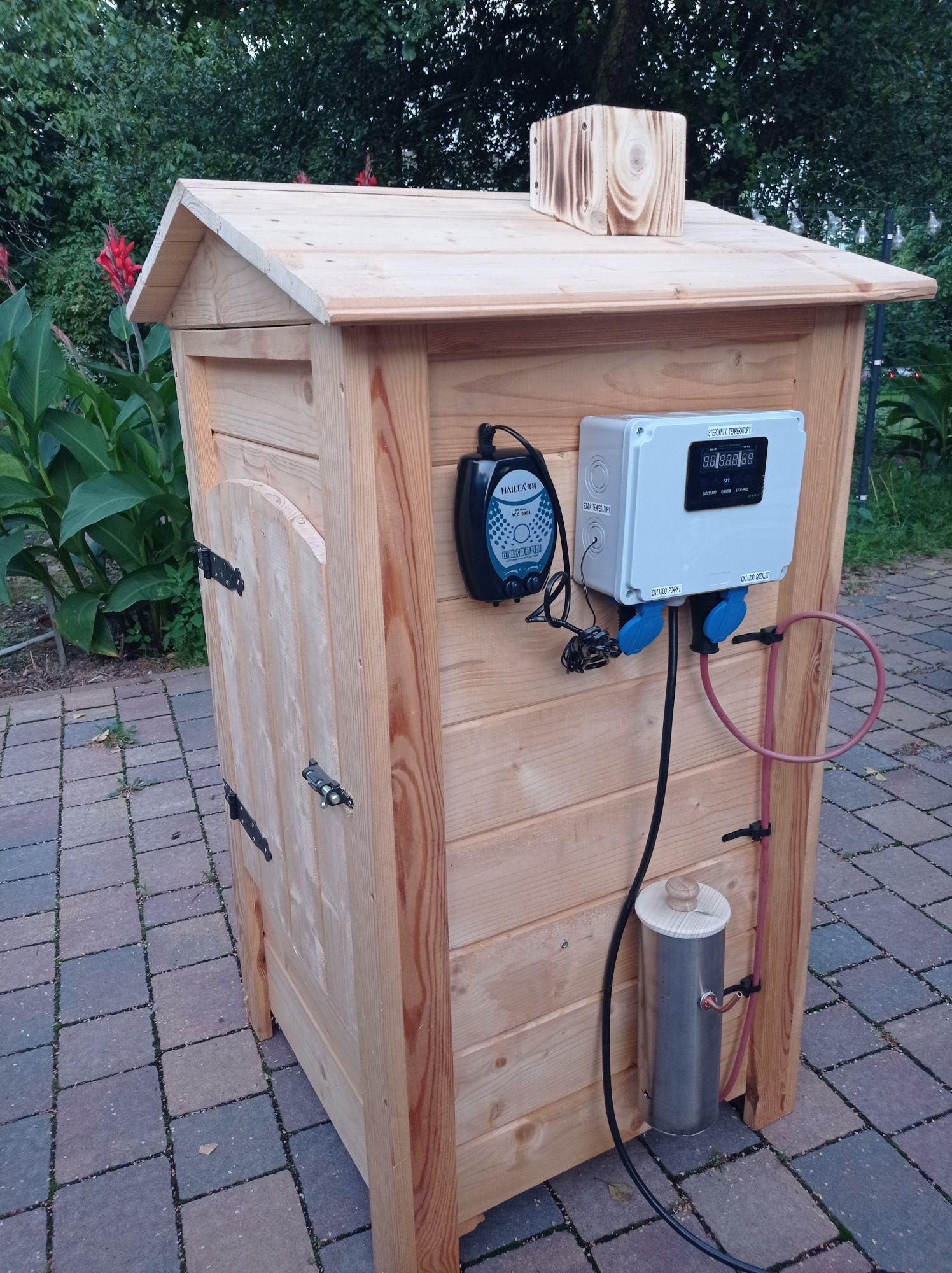 Dymogenerator nierdzewny XL wędzarnii na zrębki