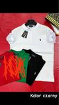 Czarna koszulka polo ralph lauren