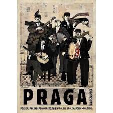 Plakat Wodka i zakąska Polska 98x68 cm Polska Szkoła Plakatu