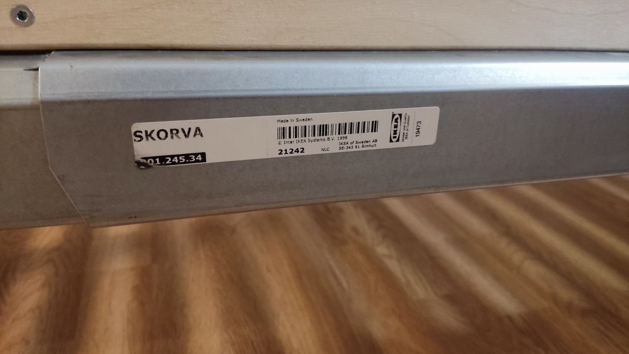 Czarne metalowe łóżko ikea sagstua 160x200 stelaż i materac