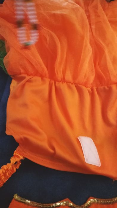 Sukienka dynia. Przebranie na halloween. Strój dynia. Halloween.