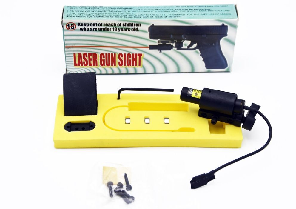 Laser Universal todo tipo armas airsoft, precisão, fixa no guarda-mato