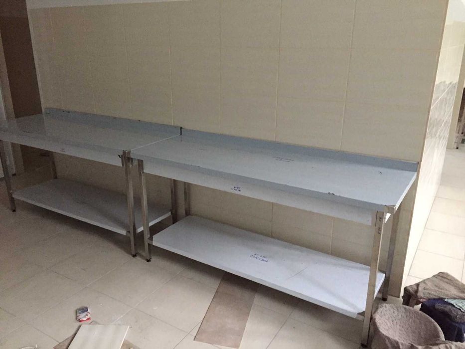 Stół roboczy gastronomiczny ze stali nierdzewnej 100x60