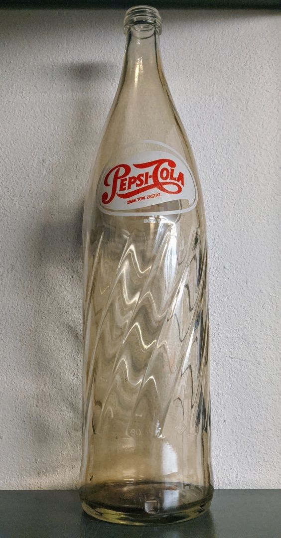 Butelka PEPSI-COLA retro PRL