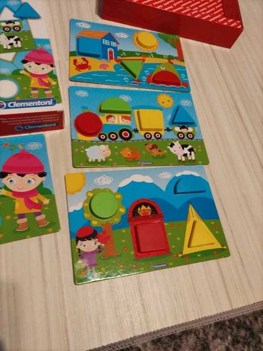 Clementoni Uczę się bawiąc Kształty i kolory 2