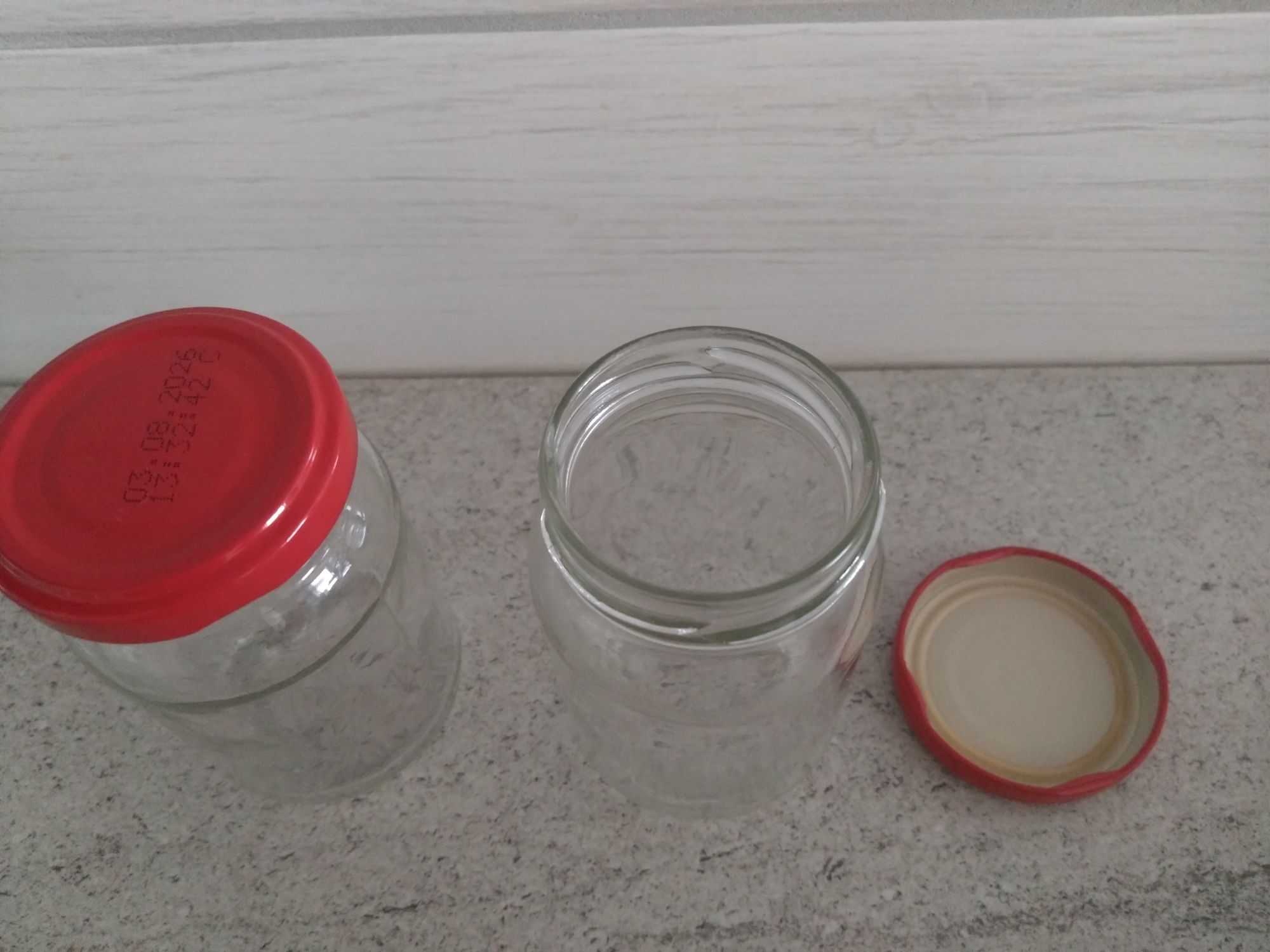 Słoiczki 150 ml z zakrętką