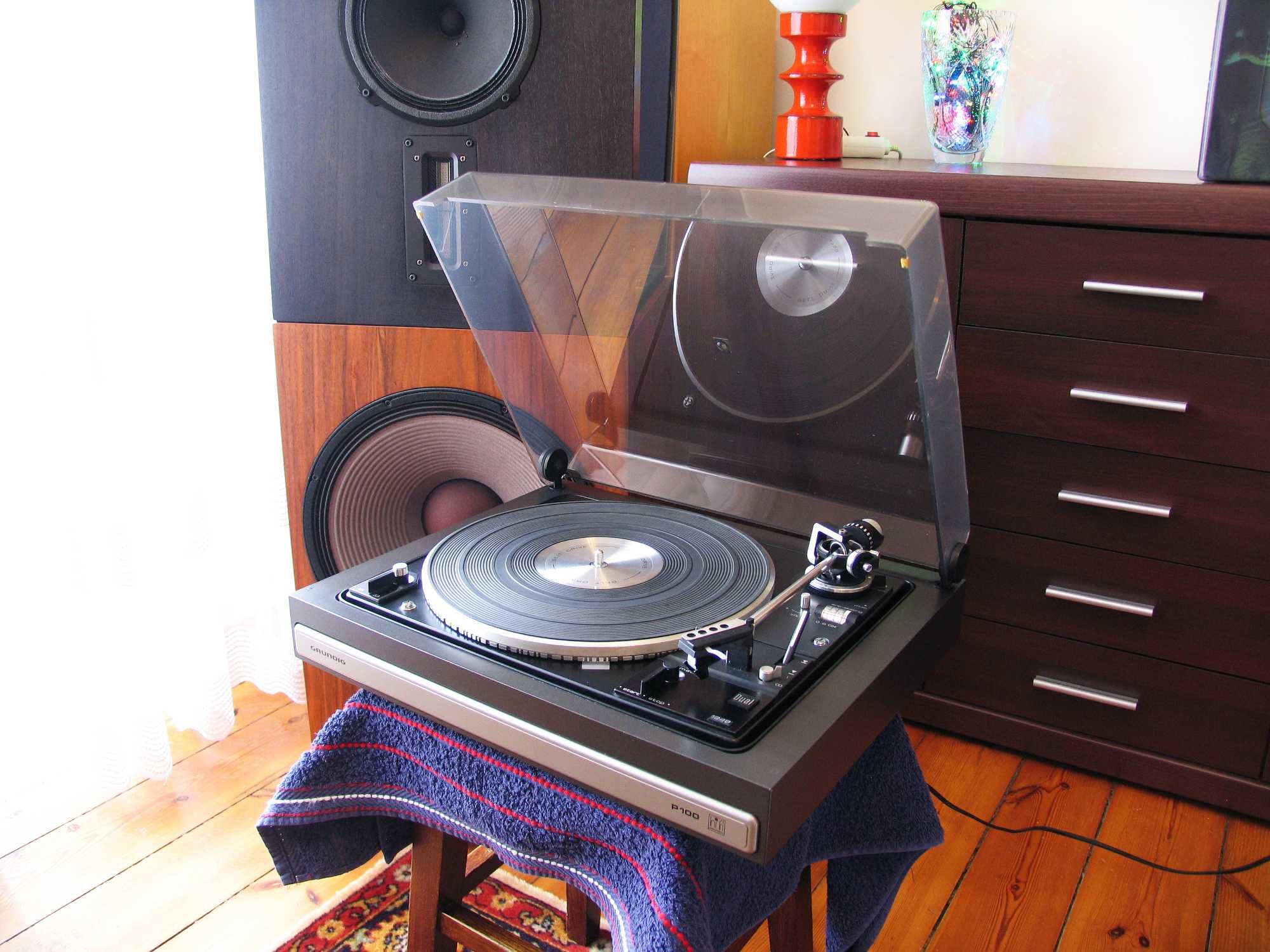 GRUNDIG P 100 ( Dual CS 1249 ) / SHURE Do Przeglądu  '' Super Stan ''