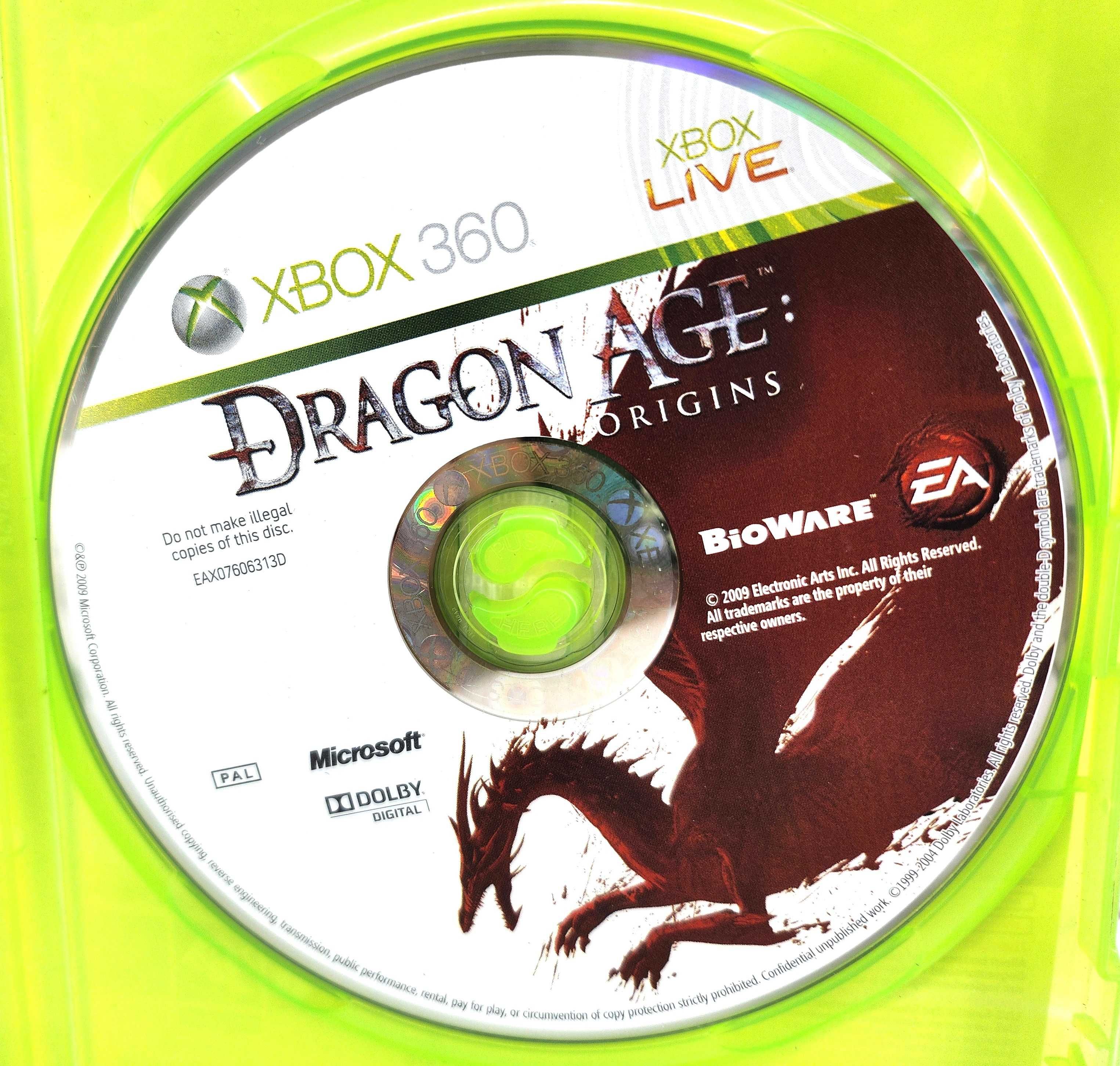 DRAGON AGE gra na konsolę  XBOX 360