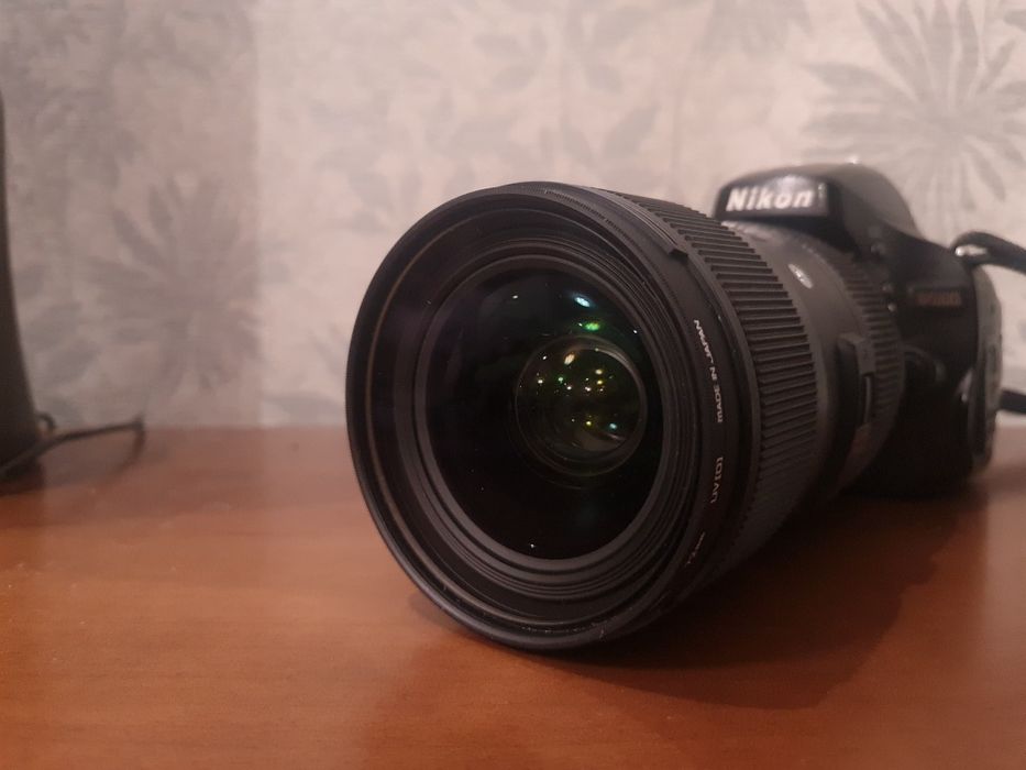 Sigma 18-35mm 1:1.8 DС A | ART разом із Nikon D5.100