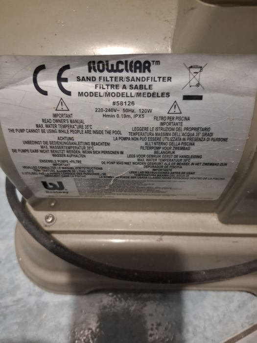 Pompa piaskowa do basenu