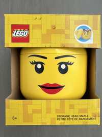 Lego nowy oryginalny pojemnik pudełko głowa ludzika