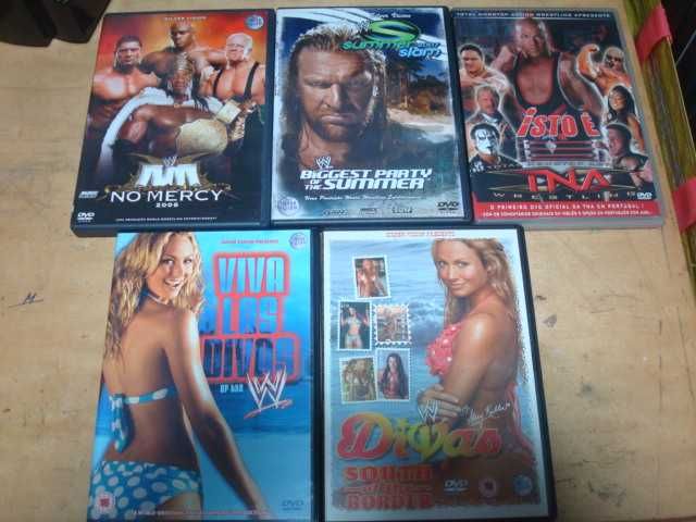 14 Dvds originais wwe Wrestling