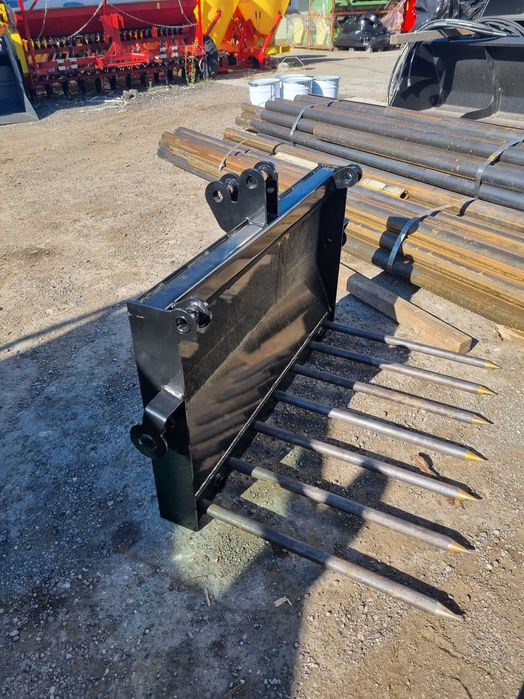 Widły do obornika 100cm 1m pod tłok do tura