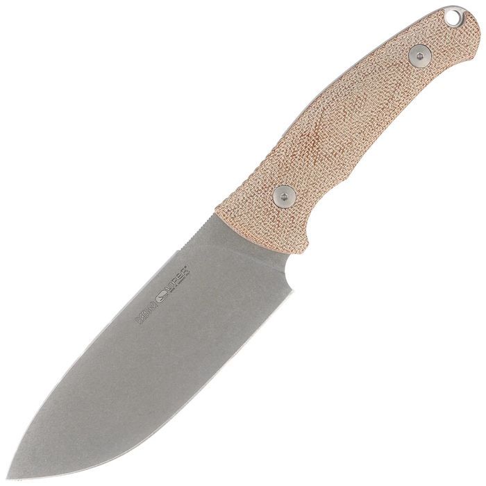 Nóż Viper Ranger Natural Canvas Micarta, Stonewashed N690 by Jens Ansø