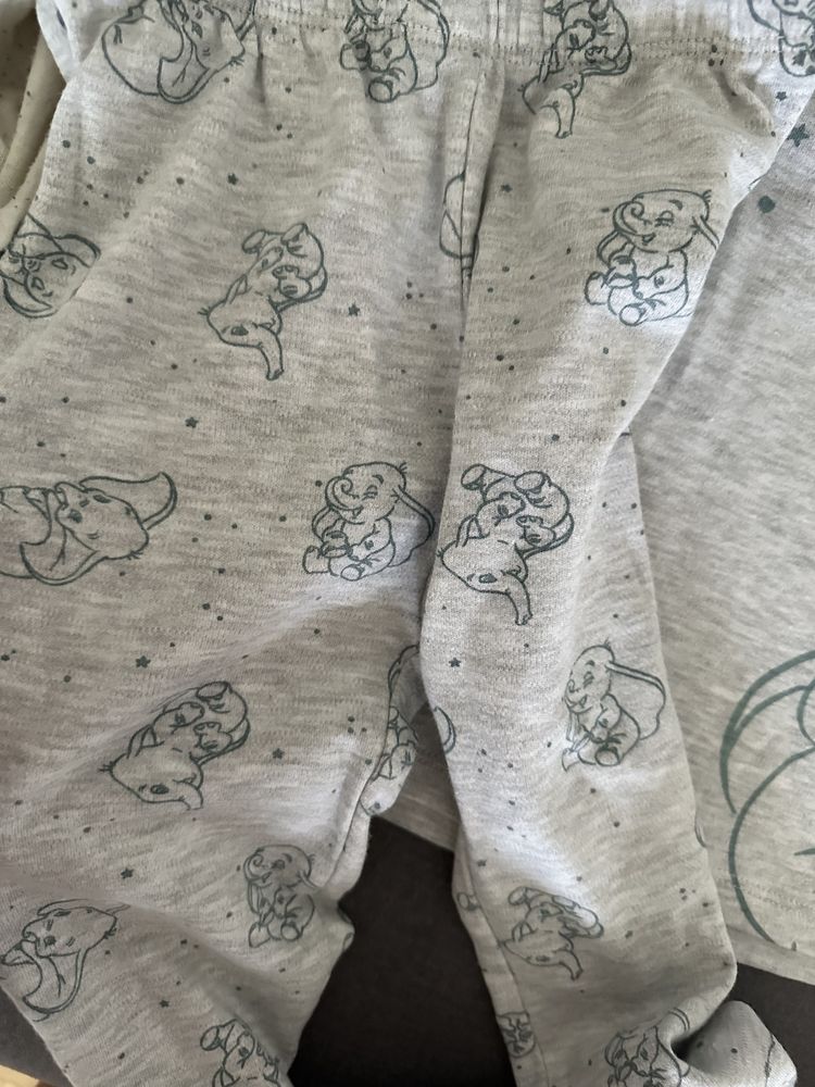 Piżama niemowlęca Disney słoń Dumbo długi rękaw