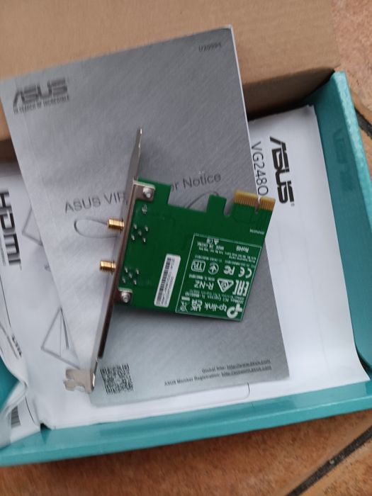 TP-Link 300Mbps Wireless Adapter PCI Express - Como Novo!