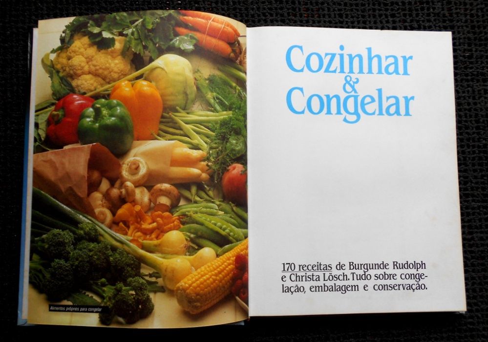 Livro Cozinhar & Congelar