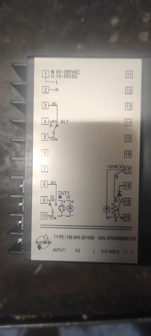 Regulator temperatury TAIE FY900